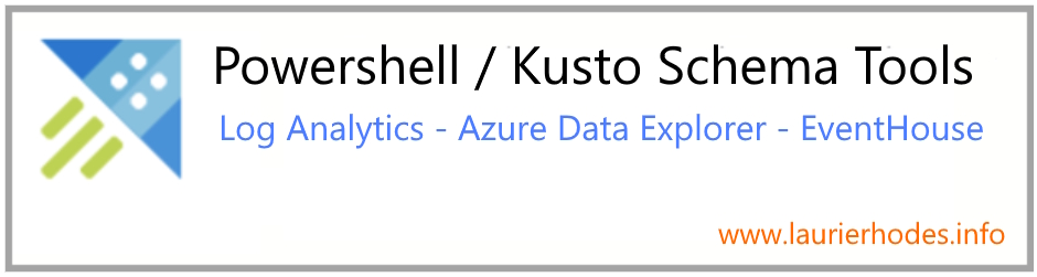 PowerShell KQL Schema Tools