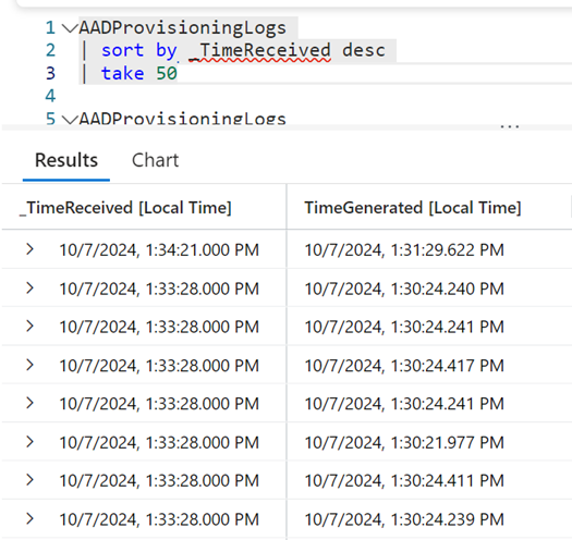 _TimeReceived field in Log Analytics