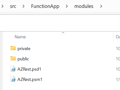 Function App Modules